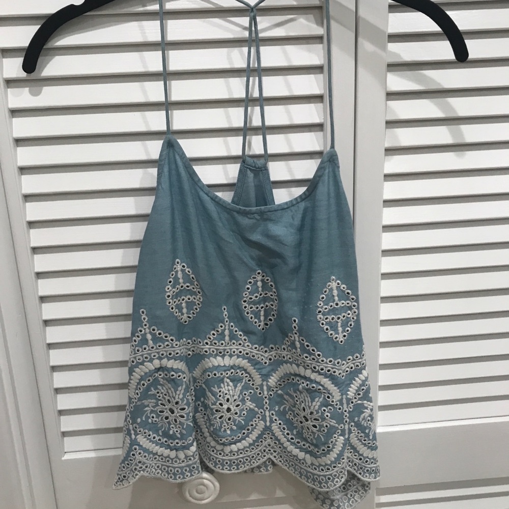 Lovers & Friends Denim Tank